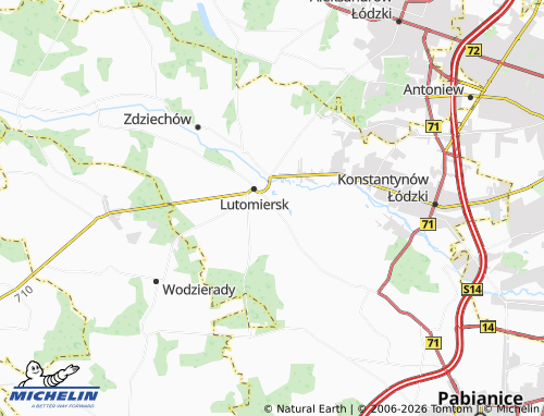 MICHELIN Wrząca map - ViaMichelin