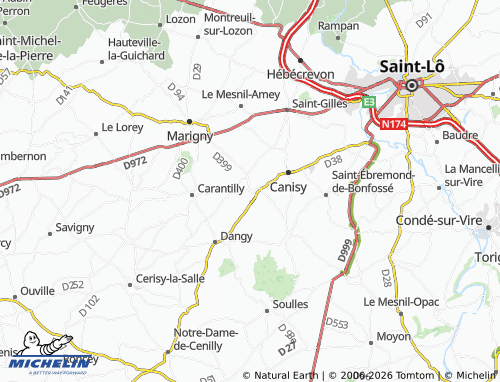 MICHELIN Quibou map - ViaMichelin