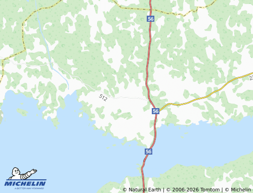 MICHELIN Västermo map - ViaMichelin