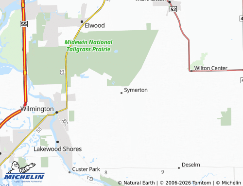 Mappa MICHELIN Symerton - ViaMichelin