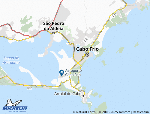 MICHELIN Jardim Olinda map - ViaMichelin
