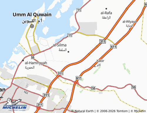 MICHELIN Al Door 2 map - ViaMichelin