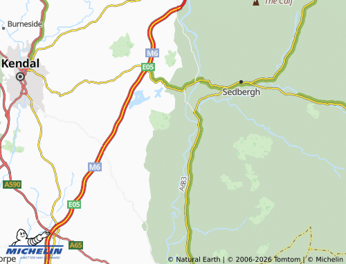 Carte MICHELIN Killington - ViaMichelin