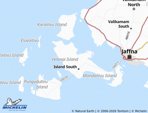 Mappa MICHELIN Saravanai West - ViaMichelin