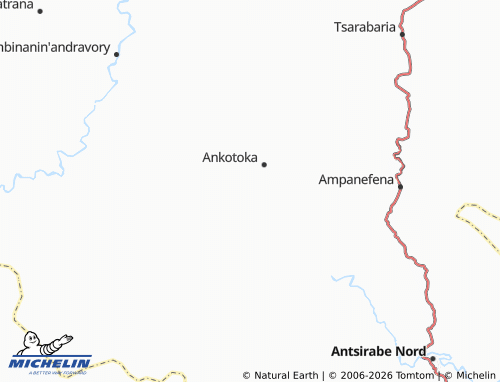 MICHELIN-Landkarte Ambonivohitra - ViaMichelin