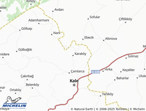 MICHELIN Karaköy map - ViaMichelin