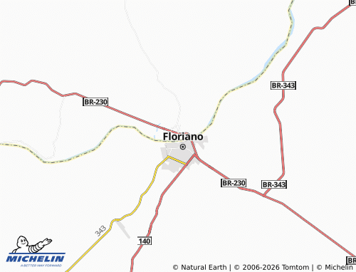 MICHELIN Barão de Grajaú map - ViaMichelin