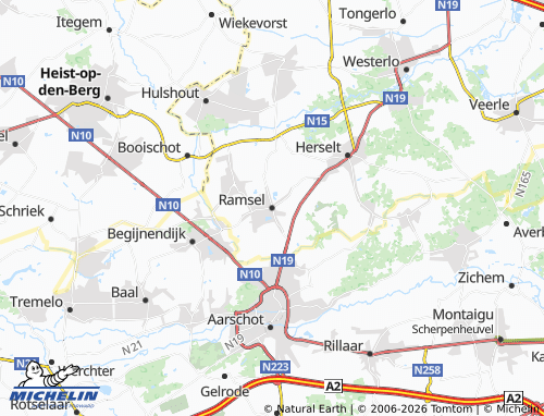 Mappa MICHELIN Ramsel - ViaMichelin