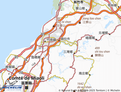 MICHELIN Hebei map - ViaMichelin