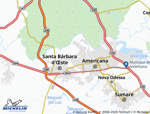 Mapa MICHELIN Parque Zabini - ViaMichelin