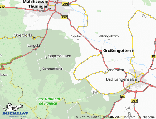 MICHELIN-Landkarte Heroldishausen - ViaMichelin