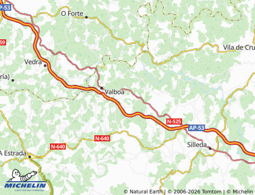 MICHELIN Loimil do Carballo map - ViaMichelin