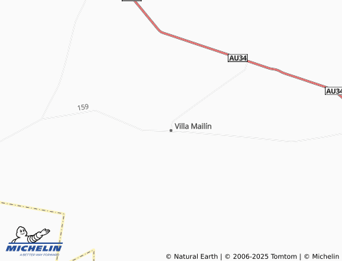 MICHELIN Villa Mailín map - ViaMichelin