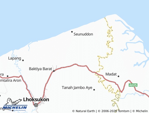 MICHELIN Pulo Seuke map - ViaMichelin