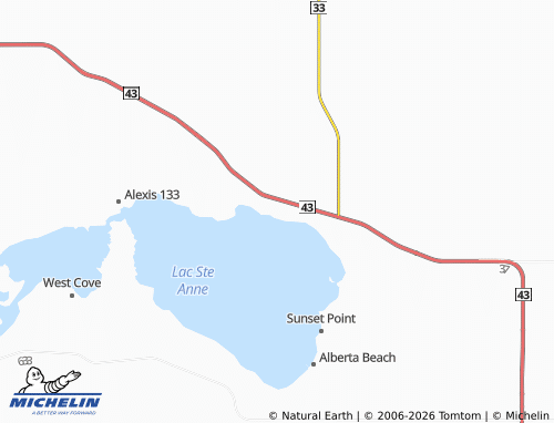 Mapa MICHELIN Yellowstone - ViaMichelin