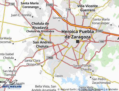 MICHELIN-Landkarte Concepción la Cruz - ViaMichelin