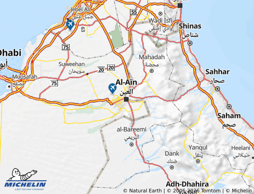 Carte MICHELIN al-Bareemi - ViaMichelin
