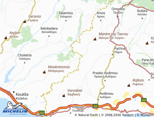 Carte MICHELIN Mousere - ViaMichelin