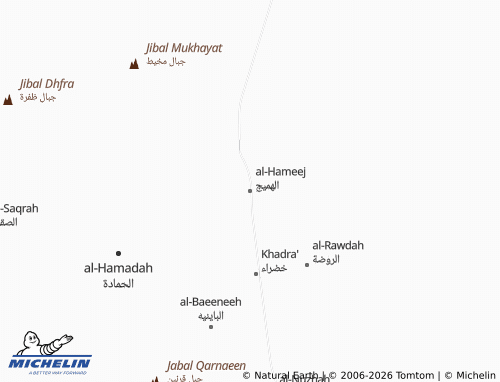 Mappa MICHELIN al-Hameej - ViaMichelin