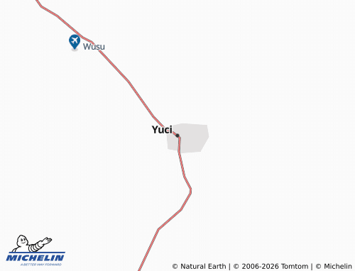 MICHELIN Yuci map - ViaMichelin