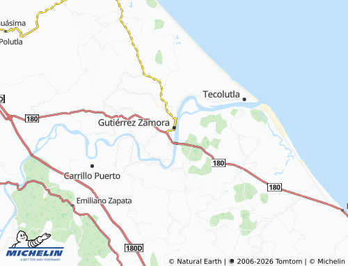 Mapa MICHELIN Niños Héroes - ViaMichelin