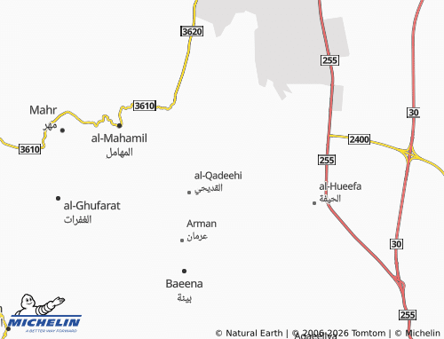 Carte MICHELIN Wa'ir - ViaMichelin