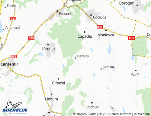 MICHELIN-Landkarte Haragîș - ViaMichelin
