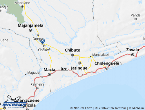 MICHELIN-Landkarte Chibuto - ViaMichelin