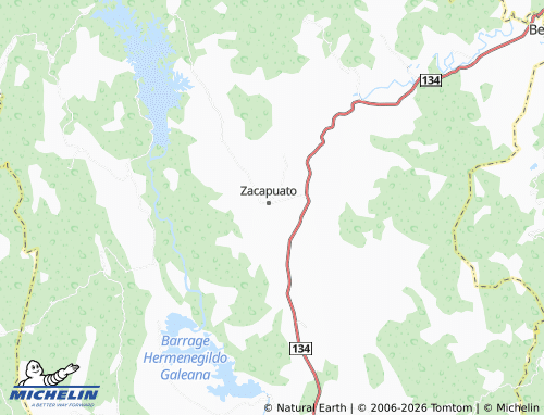 Mappa MICHELIN El Terrero, Zacapuato - ViaMichelin