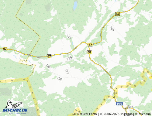 Mapa MICHELIN Hüti - ViaMichelin