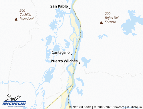 Mappa MICHELIN Cantagallo - ViaMichelin