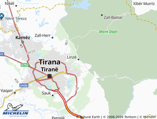Mappa MICHELIN Linzë - ViaMichelin