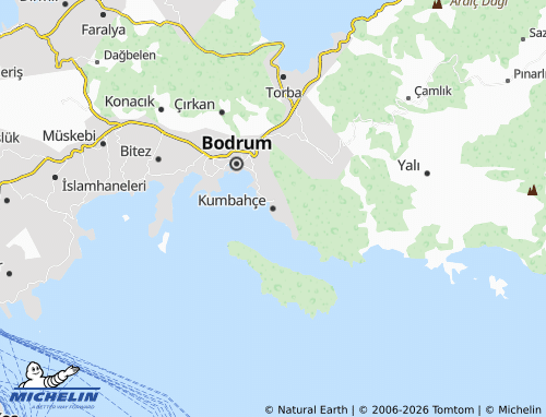 MICHELIN-Landkarte Kumbahçe - ViaMichelin