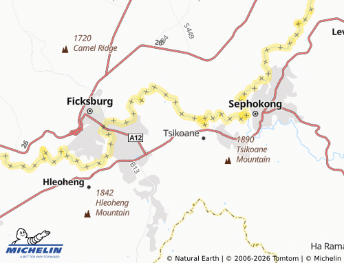 Mappa MICHELIN Popopo - ViaMichelin