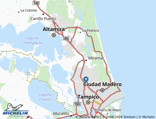 MICHELIN Sotavento map - ViaMichelin