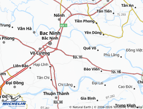 Mapa MICHELIN Phương Liễu - ViaMichelin