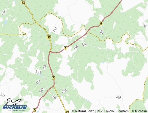 Mapa MICHELIN Raka - ViaMichelin