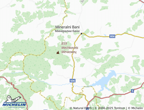 MICHELIN-Landkarte Spahievo - ViaMichelin