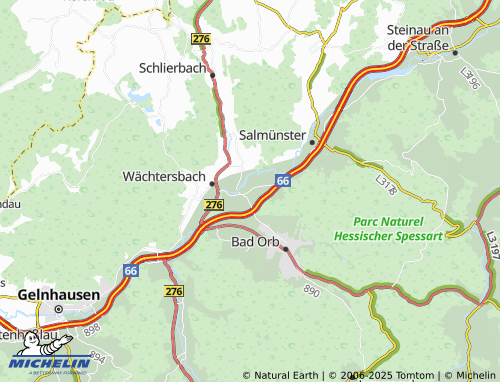 MICHELIN Aufenau map - ViaMichelin