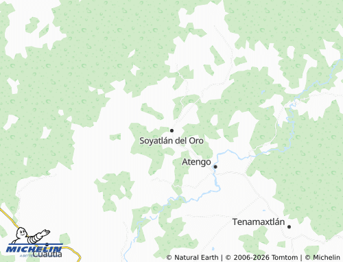Mappa MICHELIN Soyatlán del Oro - ViaMichelin