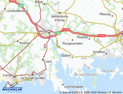Mappa MICHELIN Le Bono - ViaMichelin