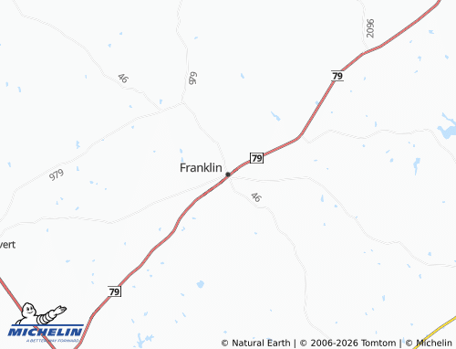 Mapa MICHELIN Franklin - ViaMichelin
