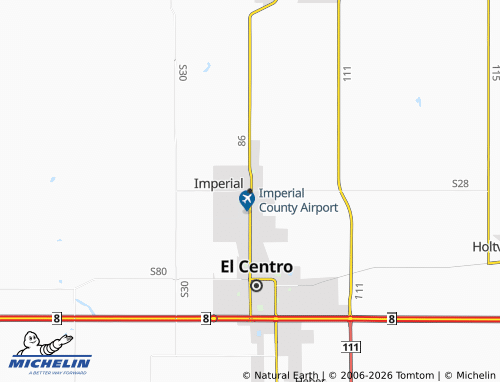 Mappa MICHELIN Imperial - ViaMichelin