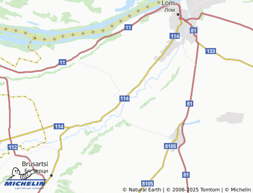MICHELIN Staliyska mahala map - ViaMichelin