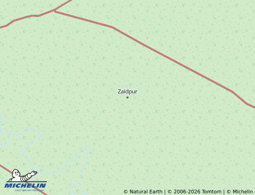 Kaart MICHELIN Zaidpur - ViaMichelin