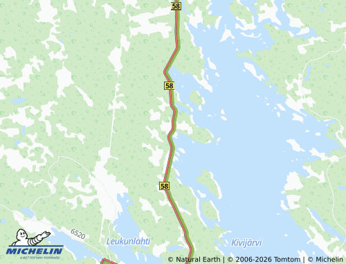 Carte MICHELIN Puralankylä - ViaMichelin