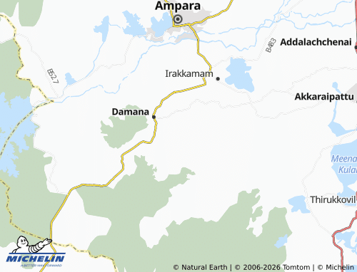 Mappa MICHELIN Madawalalanda - ViaMichelin