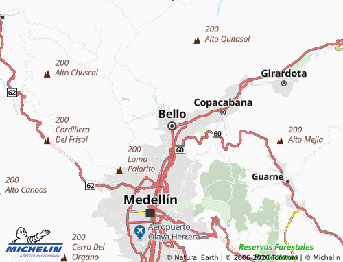 Carte MICHELIN Puerto Bello - ViaMichelin