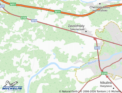 Carte MICHELIN Gorodnya - ViaMichelin
