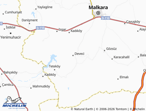 Mappa MICHELIN Deveci - ViaMichelin